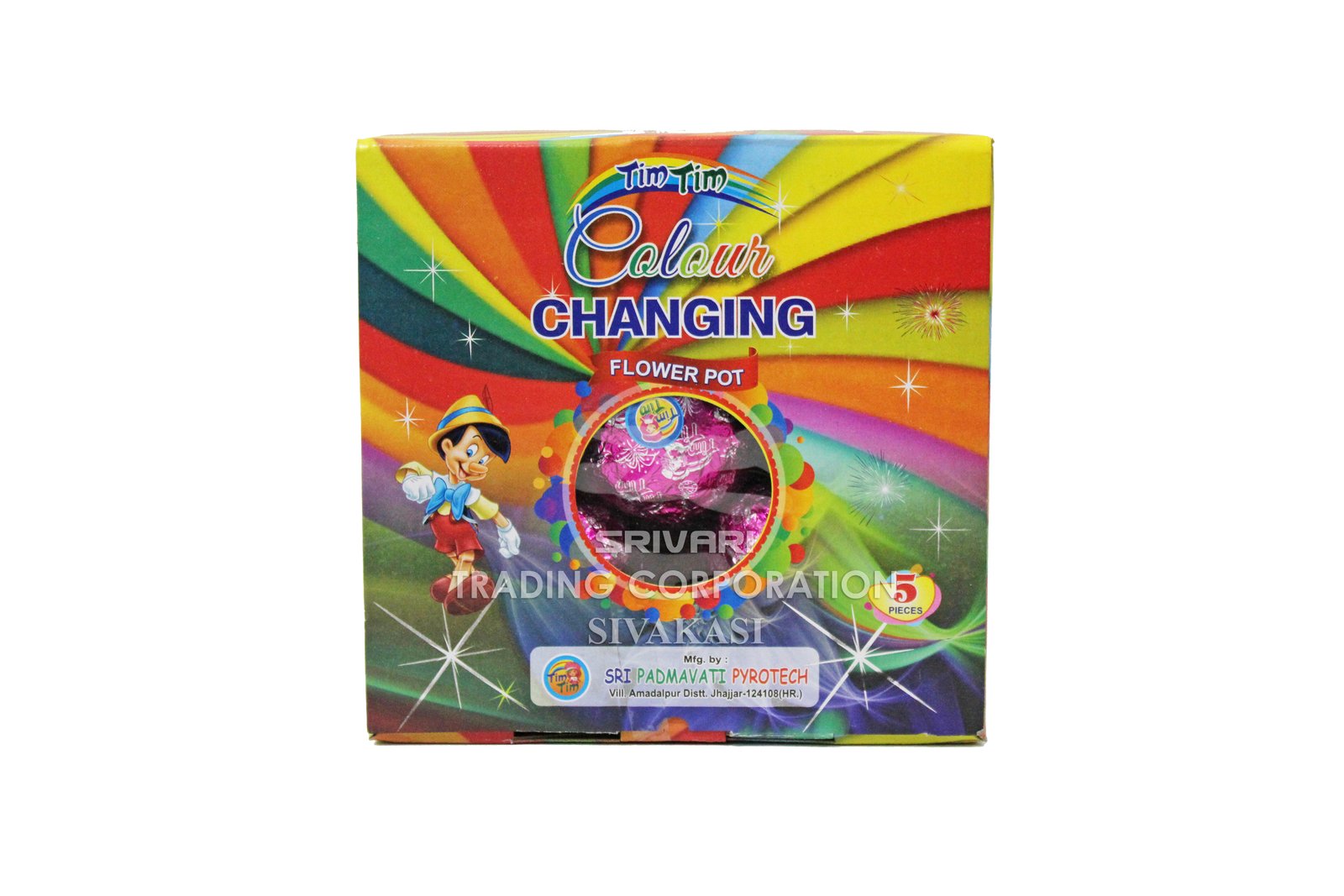 Colour Changing Spinner (10 pcs)