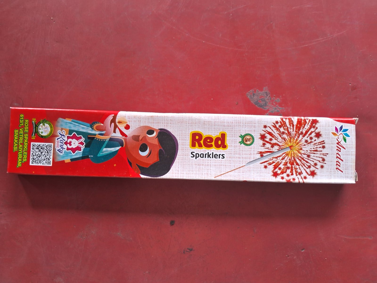 10cm Red Sparklers (10 pcs)